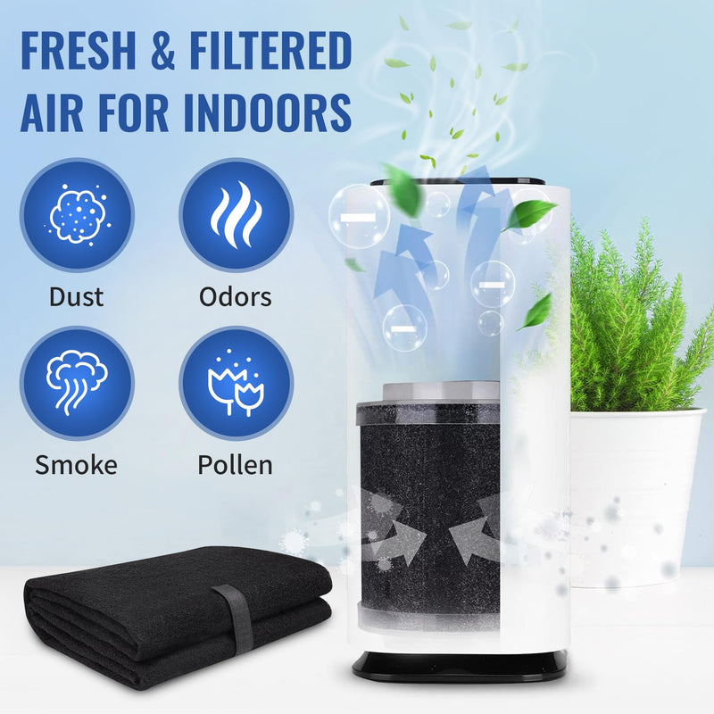 CFS Cut to Fit Carbon Pre-Filter Pad, 16 x 48 in, Air Purifiers & HVAC 1 16"x48"
