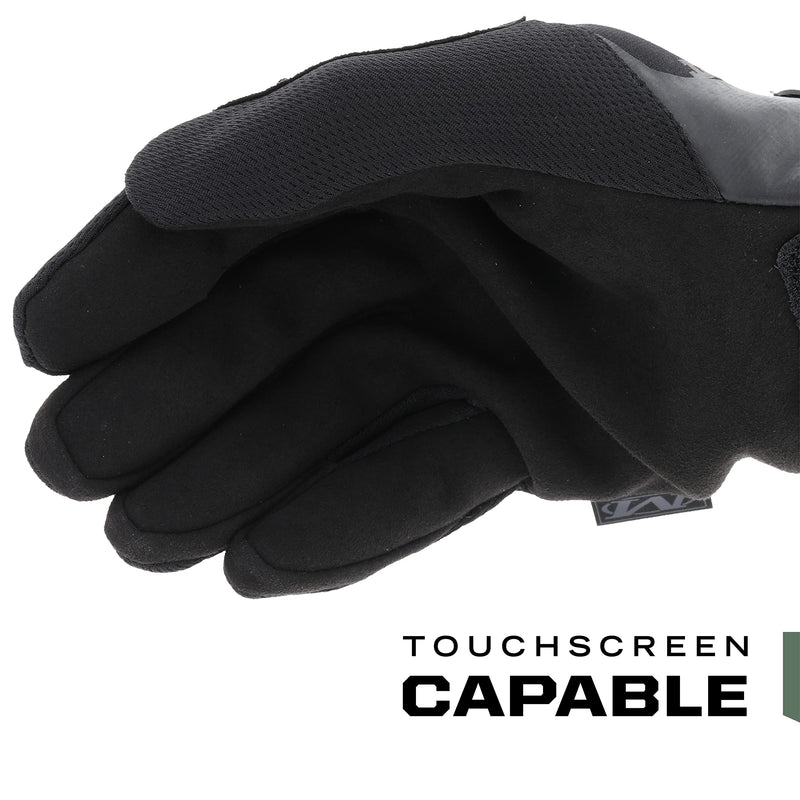 Mechanix Wear: Tactical Specialty Pursuit D5 Cut Resistant Covert Work Gloves (Medium, All Black) Medium