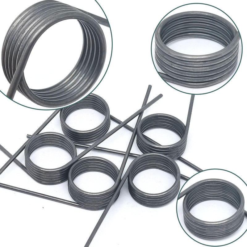 Torsion Spring,Spring Assortment for Tools Maintenance DIY,90 Degree,Spring Steel Construction,1.2mm Wire Diameter x 16mm OD x 5 Coils(5pcs) 1.2x16mmx5 Coils Spring Steel