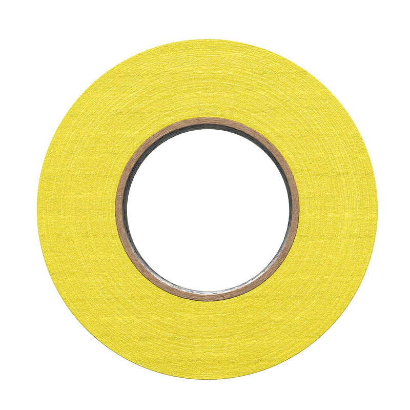 ProTapes Pro Gaff Premium Matte Cloth Gaffer's Tape With Rubber Adhesive, 11 mils Thick, 55 yds Length, 2" Width, Yellow (Pack of 1)