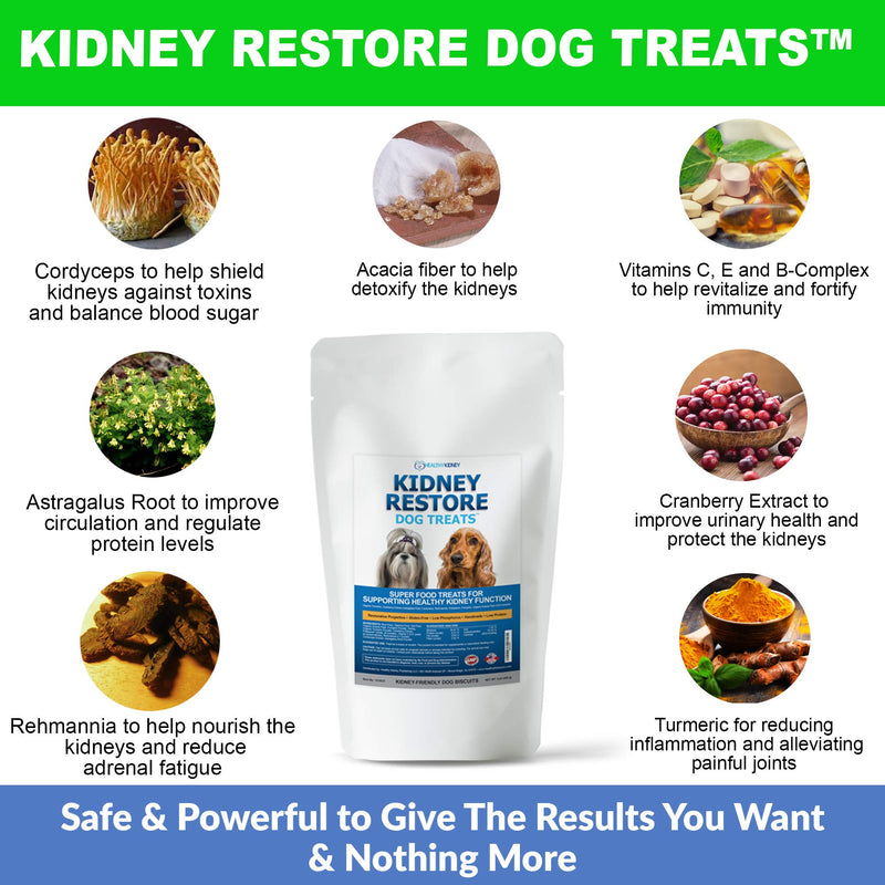 PhosFix Cats & Dogs & Kidney Restore Dog Treats Supplement Bundle for Canine Renal Pet Support Kidneys