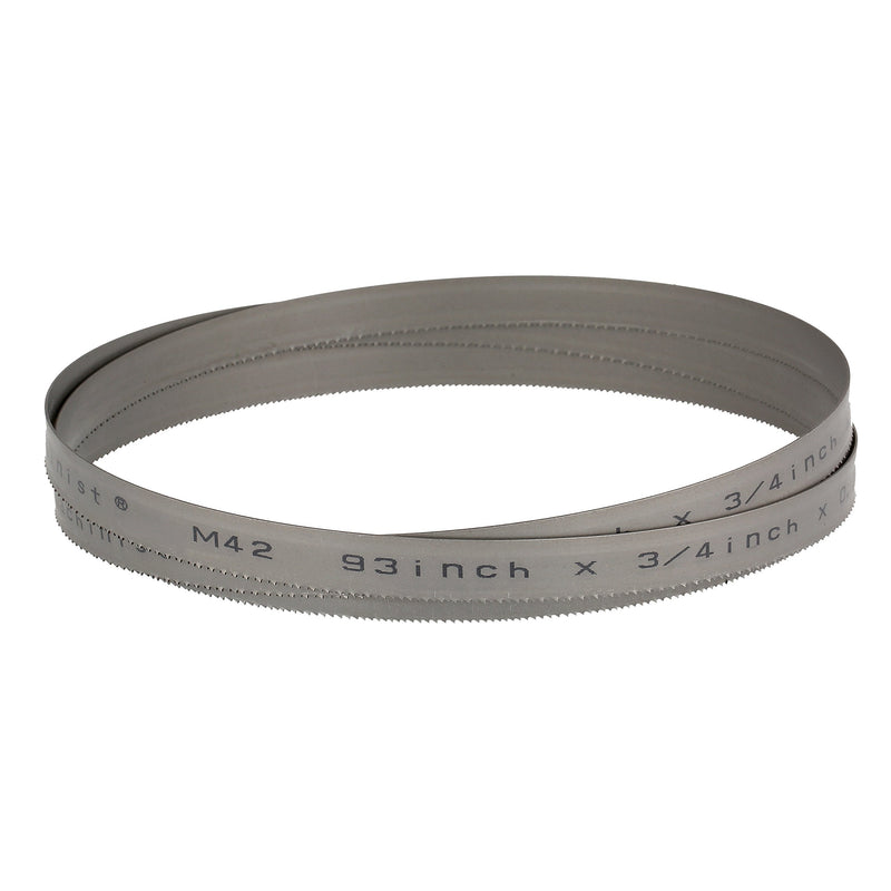Imachinist S9334610SS M42 93" X 3/4" X 6/10 TPI Bi-Metal Bandsaw Blades for Stainless Steel, Variable Teeth