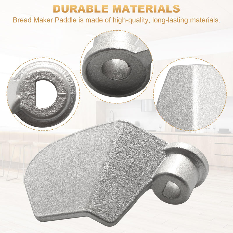 QQZ Replacement Bread Maker Paddle, for Cuisinart Bread Maker Machine Models CBK-100 & CBK-200