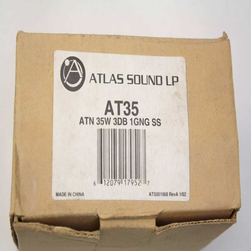 Atlas Sound 35W Commercial Attenuator