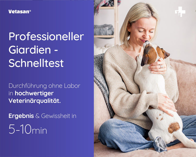 Vetasan 2X Giardia rapid test for dogs and cats I Professional Giardia test reliable & fast I 98.3% accuracy I Giardia test, Giardia test 2 x test - PawsPlanet Australia