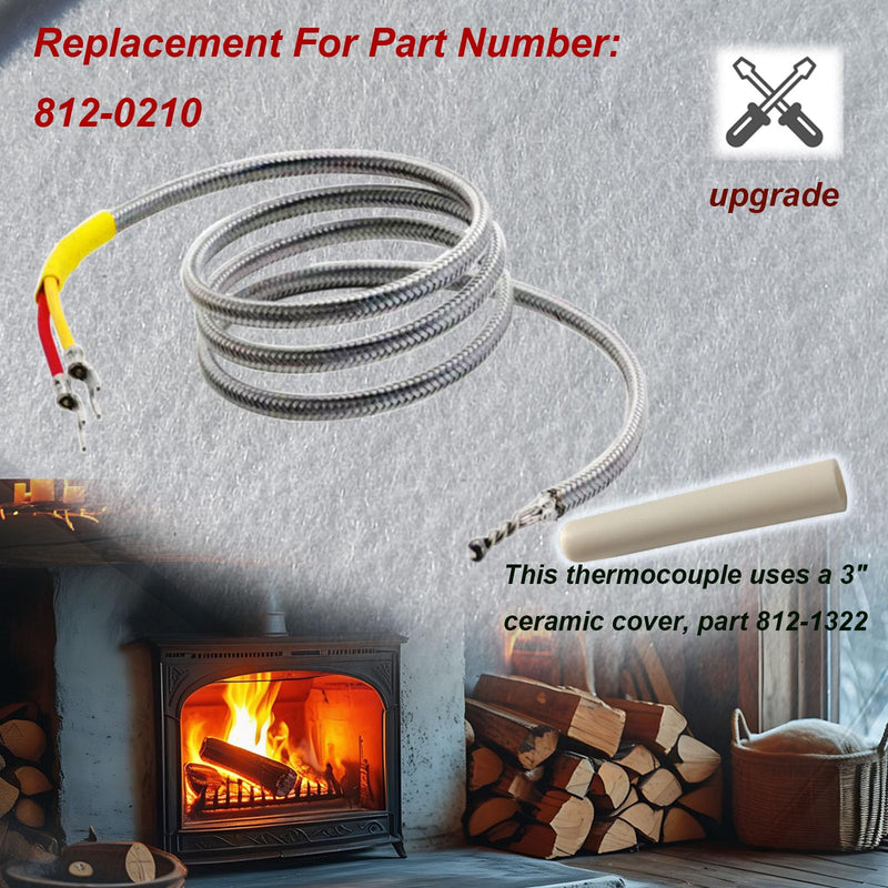 Replacement Thermocouple 812-0210, Protection Tube Bundle kit