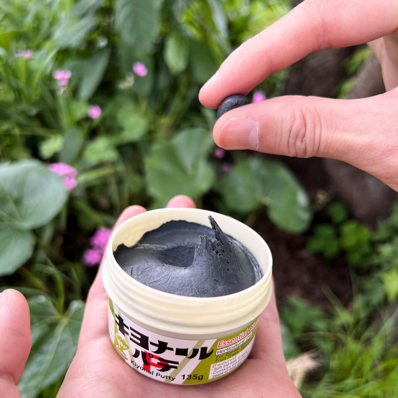 Bonsai Cut Paste 135g (Putty Type), Tree Pruning Sealer for Bonsai, Gardening, Grafting, Made in Japan, Gray