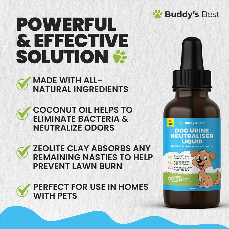 Dog Urine Neutraliser Liquid | Effective against Urine Odor and Lawn Burn | Alternative To Dog Rocks - PawsPlanet Australia