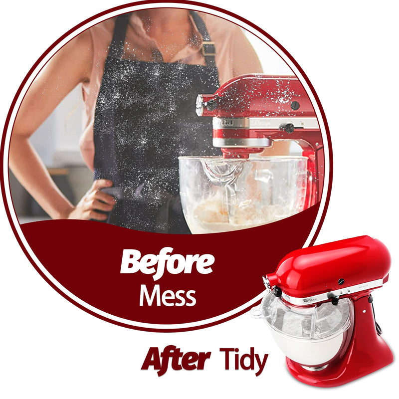 Pouring Shield for KitchenAid Tilt Head 4.5-5QT Stainless Steel (Only),Safety Pouring Shield,Splatter Guard for kitchenaid mixer bowl,Kitchen Aid Stand Mixers,kitchen aid Accessories and Attachments