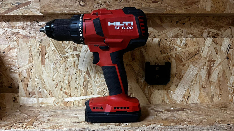 StealthMounts Tool Mounts for Hilti Nuron 22c | Tool Holders for Hilti Nuron 22v in Black | 4 Pack | Made in the United Kingdom