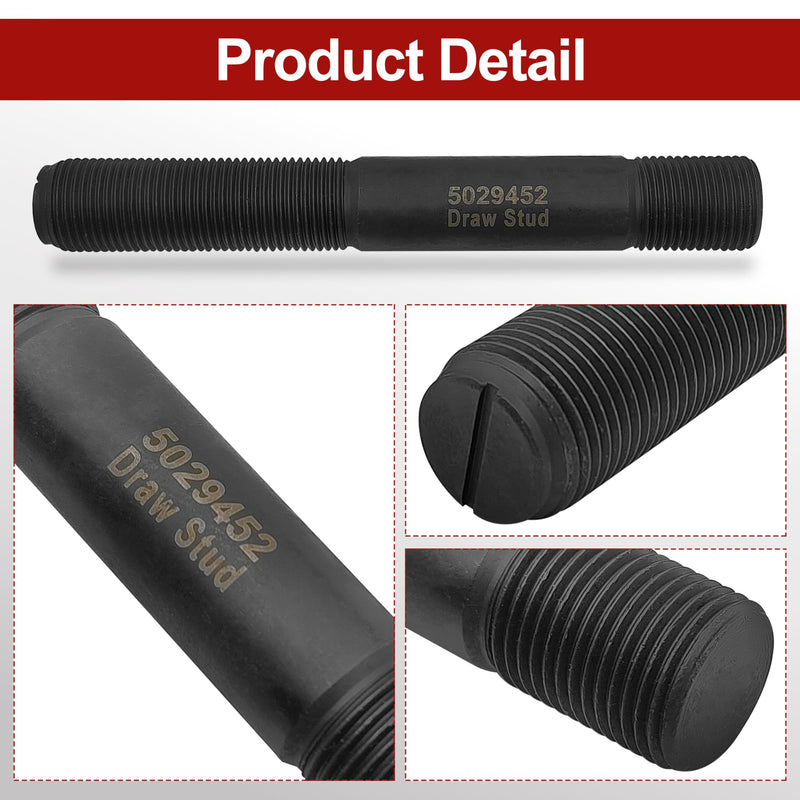29452 Knockout Draw Stud for Greenlee Hydraulic Drivers 7646 and 7625 | Knockout Punch Kit