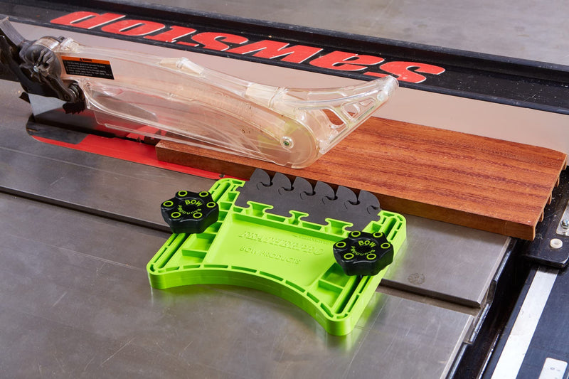BOW Products FeatherPRO FP1 - Featherboard for Tables Saws, Router Tables and Band Saws - EVA Feathers that Reduce Kickback - Woodworking Tools and Safety Accessories