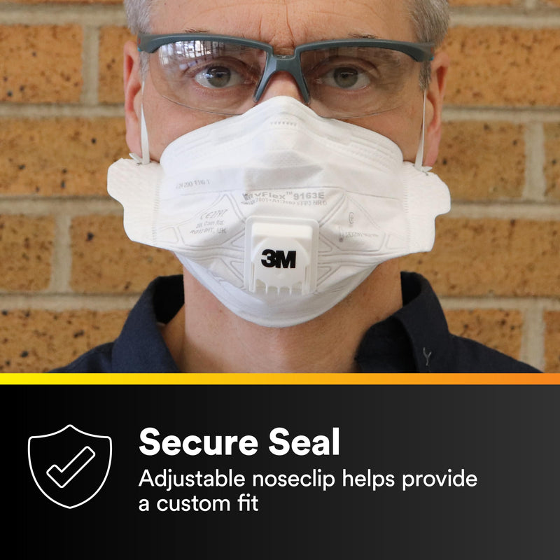3M N95 Particulate Disposable Respirator 9105, Vflex, Pack of 50, NIOSH
