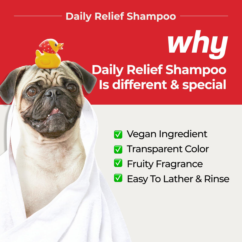 JAYU PET Grooming Essential Kit – Itch Relief Shampoo & Detangling Mist for Dogs, Hypoallergenic Grooming Set, Moisturizing, Deodorizing, Anti-Itch, Tangle-Free, Shiny Coat Care