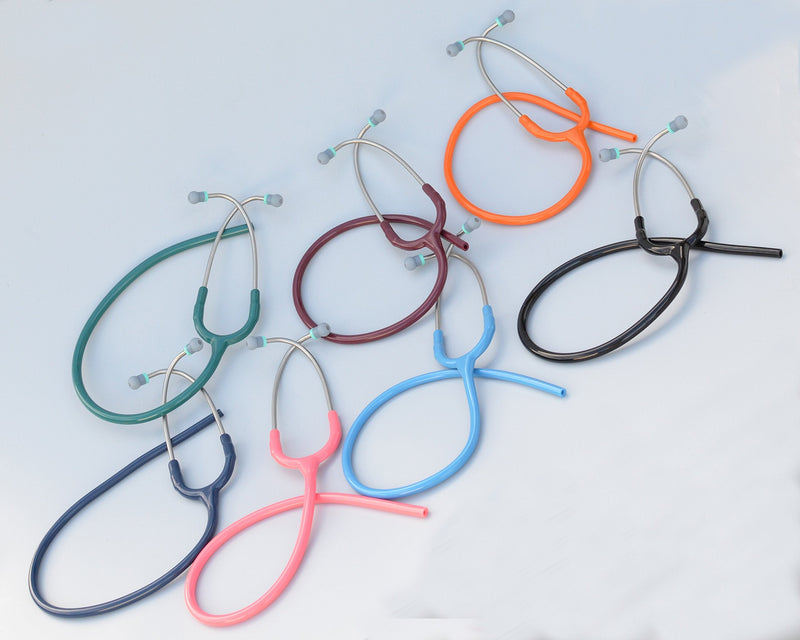 Replacement Tube by MohnLabs fits ALL leading brand SE standard classic Stethoscopes - T3 BLUE