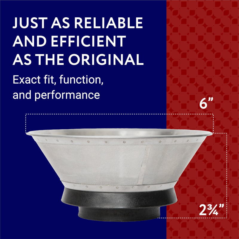 Impresa Replacement Blade for Hamilton Beach Juicer Machine 67601A - Ready to Use Mesh Bowl, Cutter & Base - Electric Juicer Machines Vegetable and Fruit Stainless Steel Centrifugal Blade - 6"x2.75”