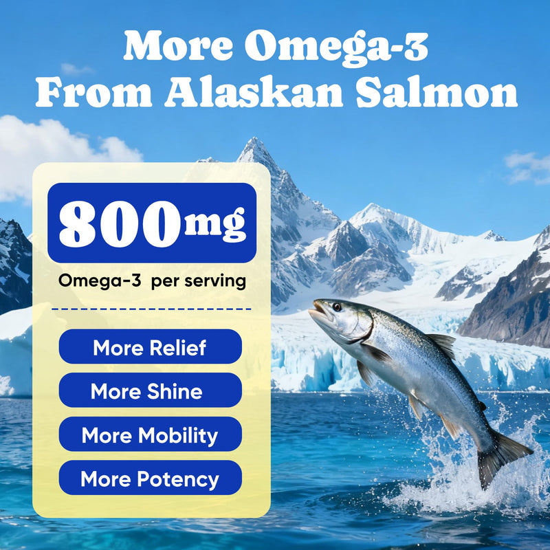 Dog Skin, Coat & Joint Support Bundle – Collagen Liquid Drops with Omega-3 Fish Oil Chews for Mobility & Skin Health