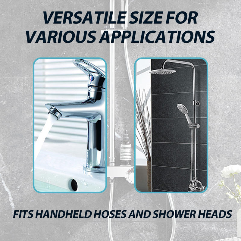 NIIIYTYB Shower Head Gasket with Wire Mesh Middle 50 Pack Rubber Washer for Showerhead Door Water Hose Prevent Leakage 3/4 40 Mesh O-Ring Gasket with Screen Sink Rubber Flow Restrictor