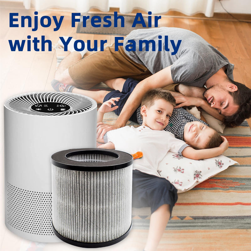 2801 Replacement Filter Compatible with Bissell MYair Personal Air Purifier 2780 2780A 2780B 2780P and 27809 - Compare to My Air Part 2801, High Efficiency Activated Carbon Filters (2 Pack) 2 Count (Pack of 1)