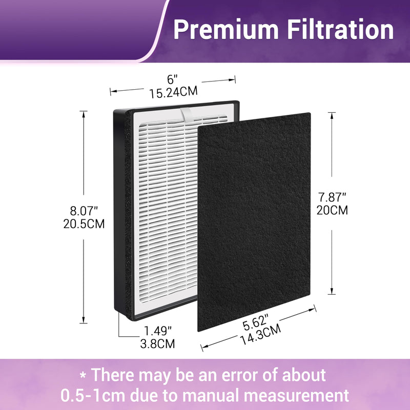 LV-H126 Replacement Filter for LEVOIT LV-H126 Air Purifier