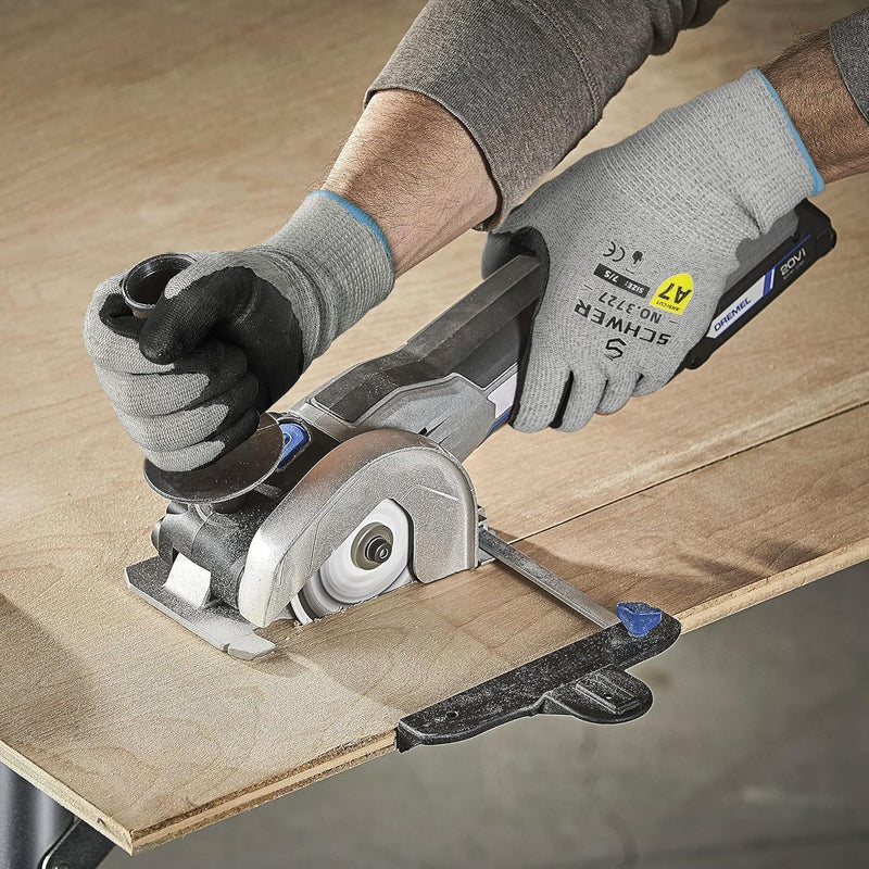 3 Pairs High Level Cut Resistant Work Gloves for High Risk Work, ANSI A7 Cutting Gloves with Reinforced Thumb, Used for WoodWorking, Construction, Non Slip, Durable, Breathable & Cool, XXL, PR3727 3 Pairs XX-Large Grey
