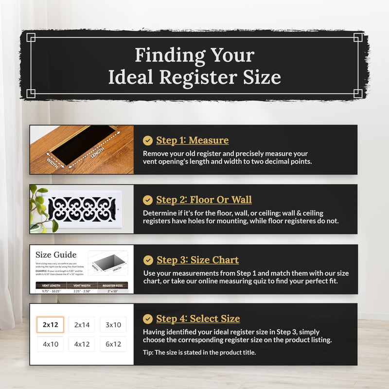 Decor Grates SPH410-RB Floor Register, 4x10, Rubbed Bronze Finish 4x10 Inches