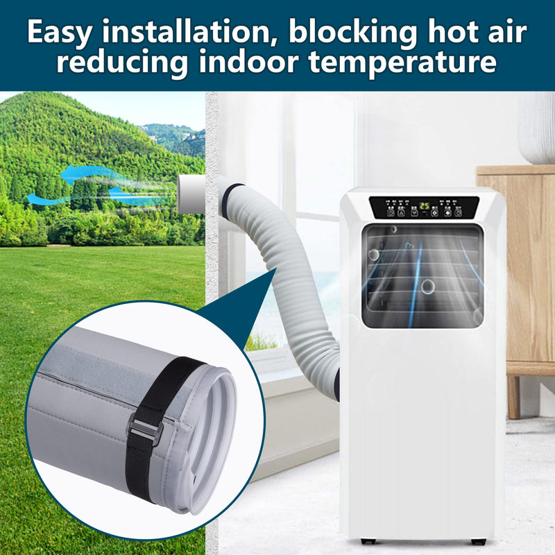 Portable Air Conditioner Hose Cover Wrap, AC Hoses Insulation Sleeve 1 Pcs