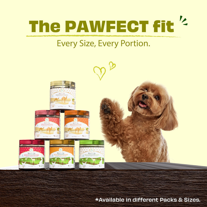 Pawfect Nature's Sip Camel Milk Powder with Apple, Coconut, Beetroot & Mint for Dogs - Easily Digestible- Pre & Probiotics- Healthy Topper- Low Glycemic- Hydration Support- 30 Scoops(150g/5.29oz)