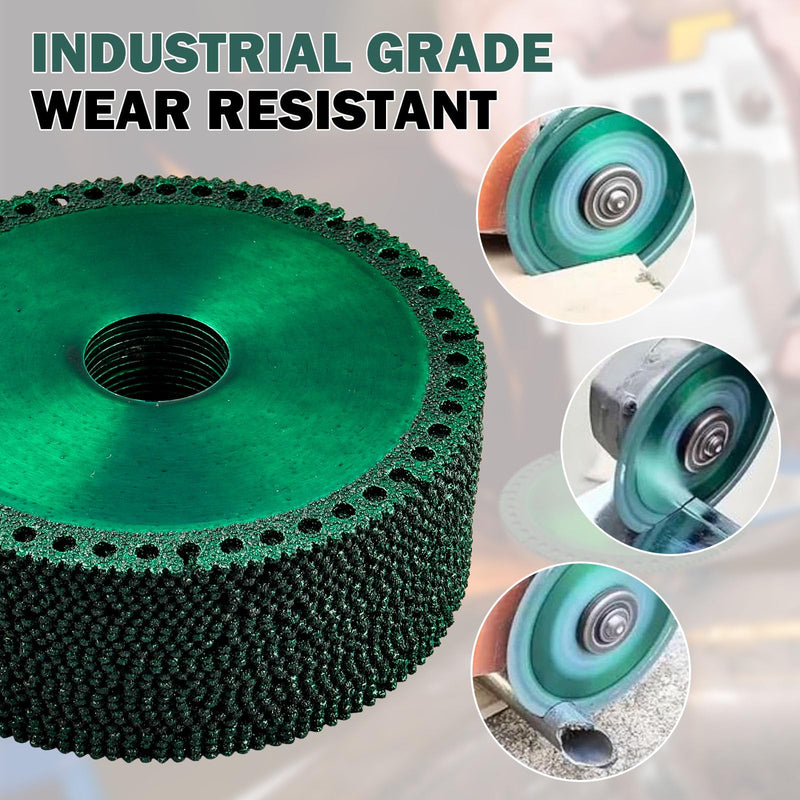 2 Pack Cutting Disc for 4-1/2" Angle Grinder, 7/8" Arbor Diamond Grinding Discs 4 1/2 for Angle Grinder, 4 inch Glass Cutting disc 2