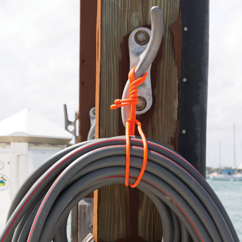 Nite Ize, Inc. GT32-31-2R3 Nite Ize Original Gear, Reusable Rubber, 32 Inch, 2-Pack, Bright Orange, Made in the USA Twist Tie, 32"-2 Pack