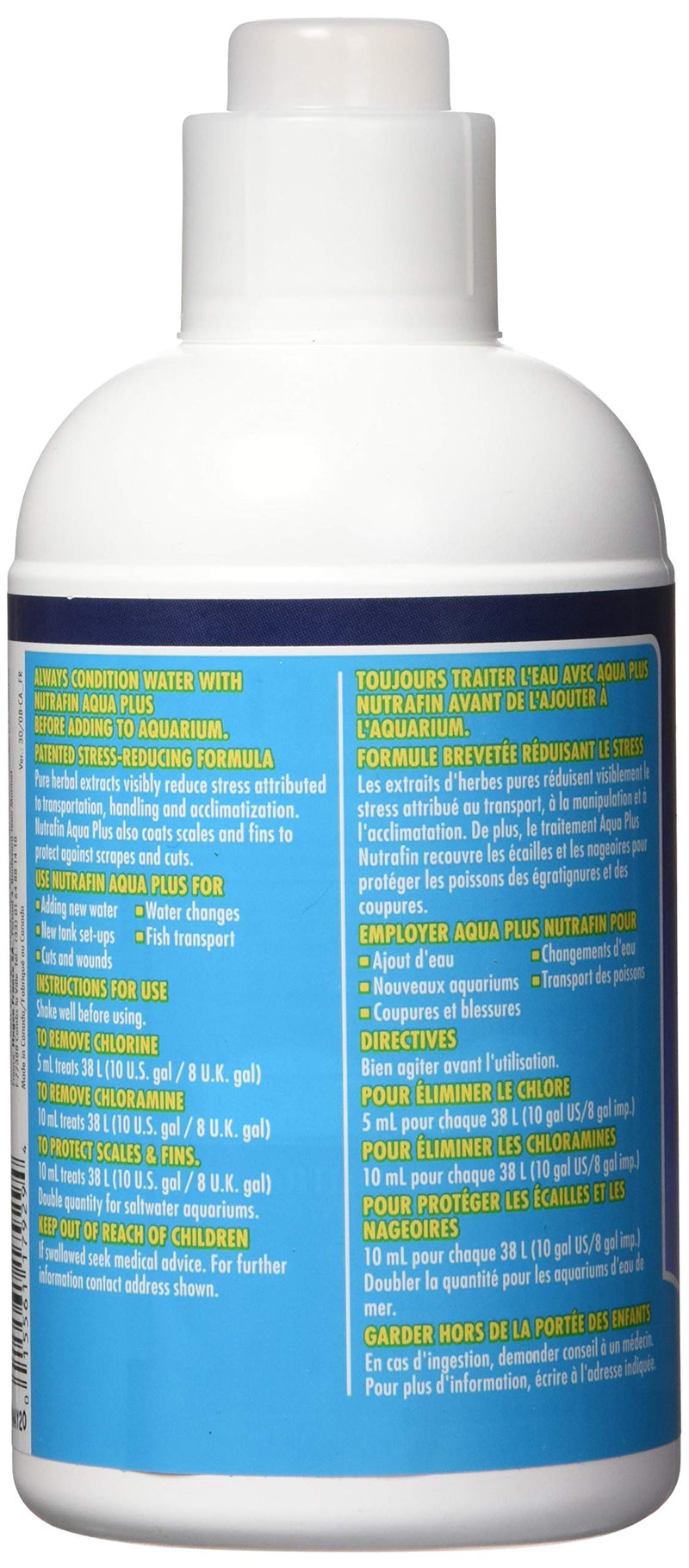 Nutrafin Aqua Plus Water Conditioner, 16.9-Ounce Standard Packaging