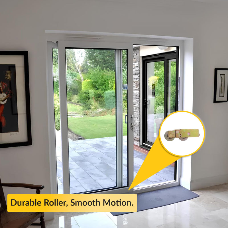 Brixwell 900-19383 Patio Door Roller Tandem with Steel Wheel solid
