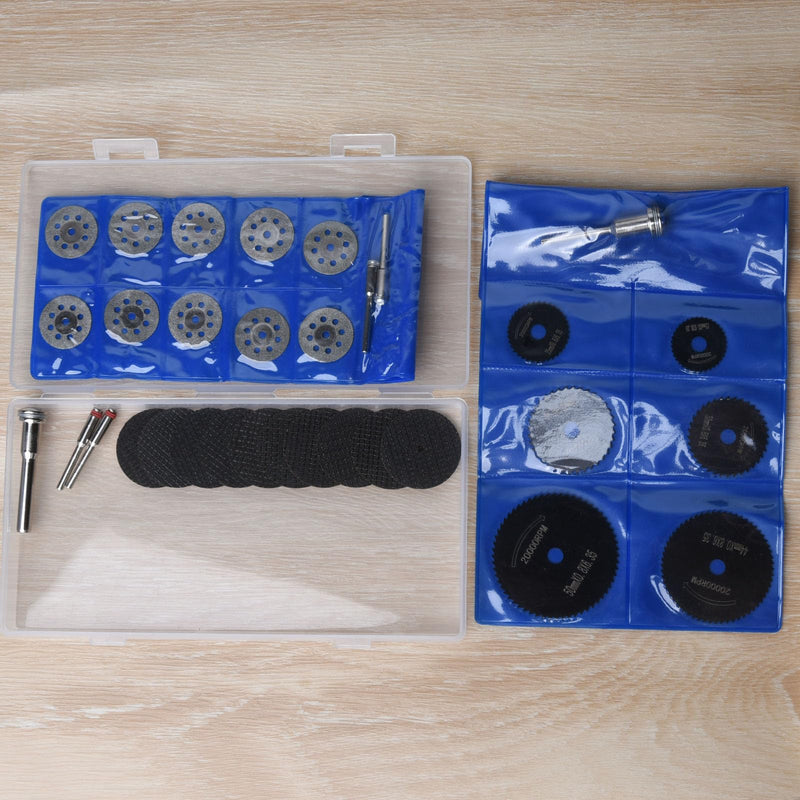 Cutting Discs for Dremel Rotary Tool, 3 Different Saw Blades to Meet Your Different Needs, Cutting Wheel Set Can Cutting Wood/Metal/Plastic/Glass/Stone and Make DIY Craft