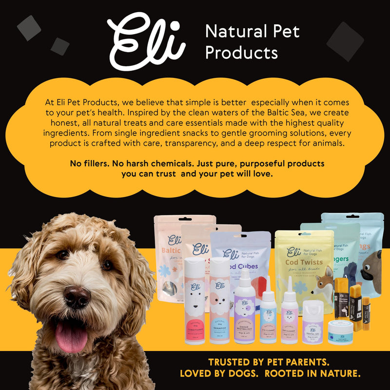 Eli Himalayan Dog Chew – 100% Natural, Long-Lasting Chews for Dogs 11–22 lbs, Protein-Rich, Gluten Free, Grain Free, Lactose Free, Safe & Healthy Dental Treats – Size Medium, 4 Pack 2.3 Ounce (Pack of 4)