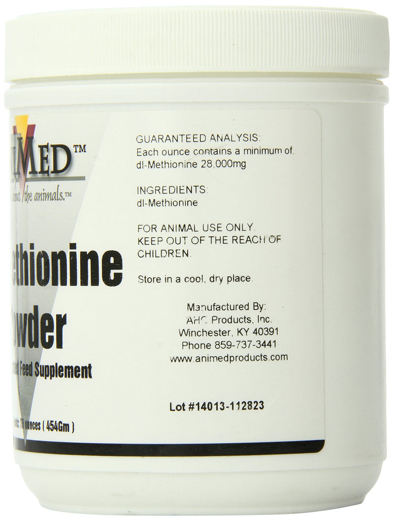 AniMed Dl-Methionine Pure for Horses, 16Oz