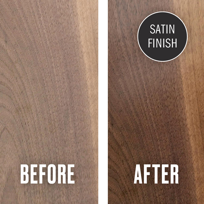 Walrus Oil - Polymerized Linseed Oil. 100% Natural, VOC-Free, Fast Curing Wood Sealer. Food-Contact Safe, 16oz Can