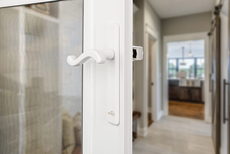 Wright Products VBA213WH Bayfield Surface Latch, White