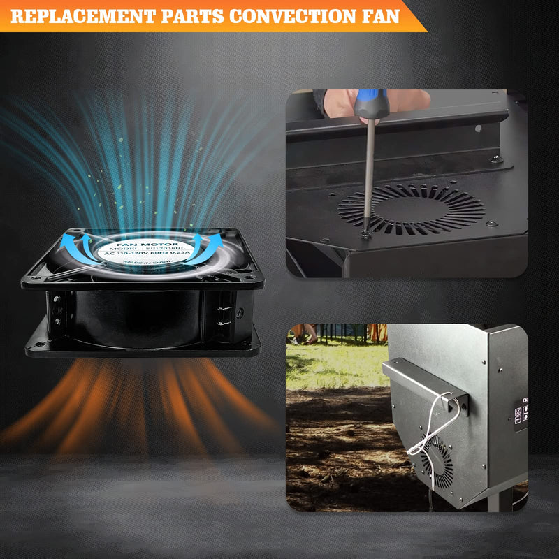 Convection Fan for Louisiana Grill and Smoker, Cooling Fan Part LSN50133