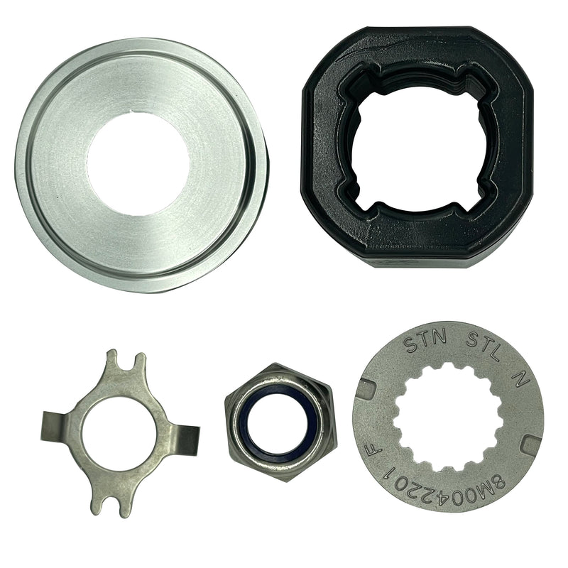 Boat Motor 835257Q1 835257K1 Propeller Prop Flo-Torq II Hub Kit Replacement for Mercury 135-300 HP,Alpha One,Mercruiser Alpha,Bravo One Drives 135-300HP Outboard Engine