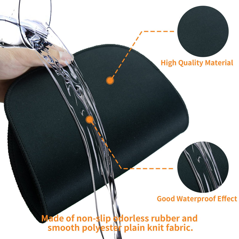 Sliding Mat for Kitchenaid Mixer, Mover Mat Pad for 5-8Qt Bowl Lift Stand Mixer, Kitchen Appliance Slider Compatible for Pro 600 Stand Mixer with Black Kitchen Accessory, Kitchen Aid Mixer Accessories 5-8Qt Mat＋Black Kitchen Accessory