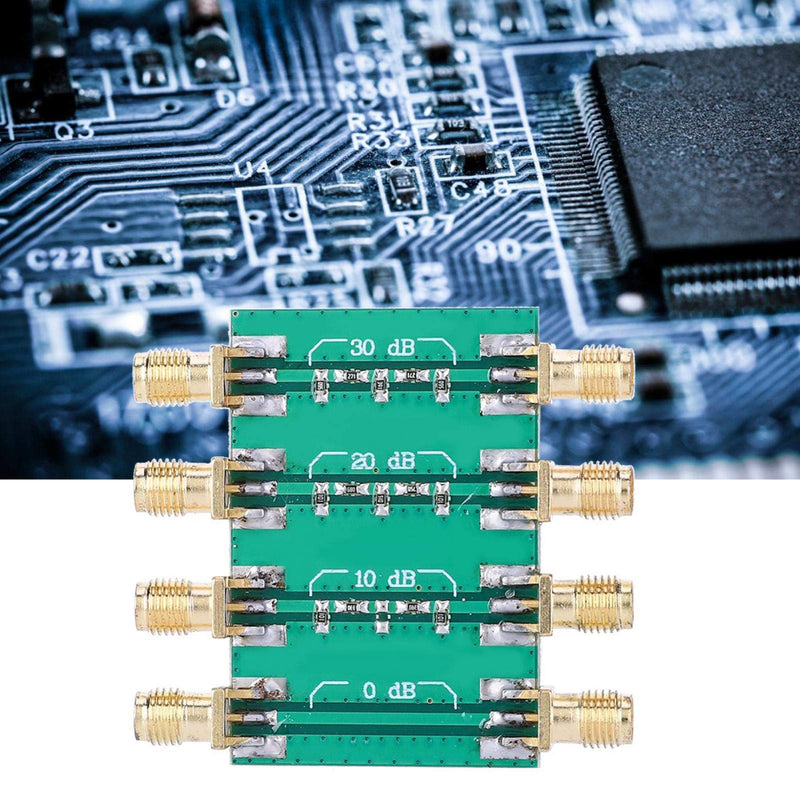 DC-4.0GHz RF Fixed Attenuator SMA Double Female Head Radio Frequency Fixed Attenuator Module Board Elecrtonic Components