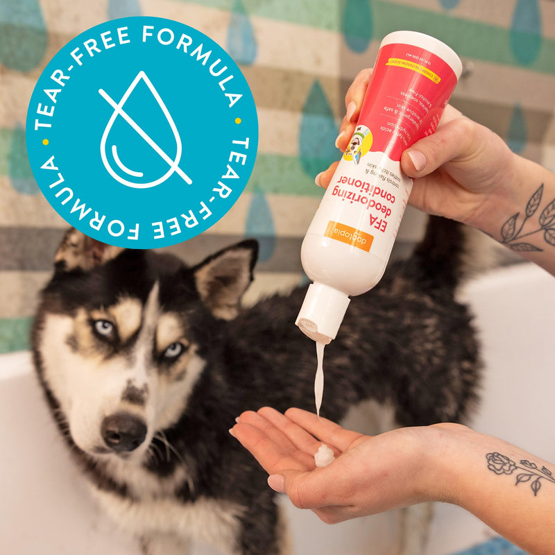 Essential Fatty Acid (EFA) Deodorizing Conditioner for Dogs and Pets (12oz) – Cherry Blossom Scent | Soothing Conditioner Rich With Moisturizing Emollients | Tearless, Soapless & Alcohol-Free - PawsPlanet Australia