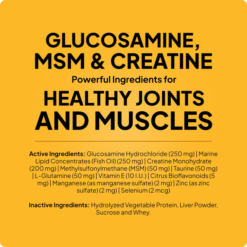 PalaTech Feline Joint Health Granules (1lb) – Glucosamine for Cats, MSM, Creatine & Omega – Cat Joint Supplement Supports Healthy Joints & Muscles in Feline – Easy to Mix with Food