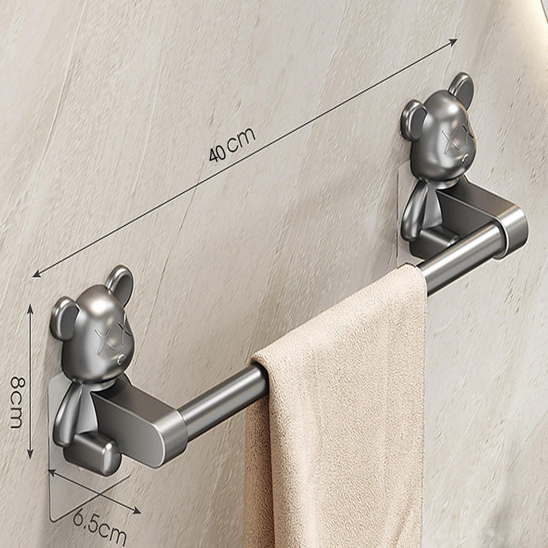 Towel Bar for Bathroom,15.7 Inch 4-Pack Towel Racks for Bathroom Wall Mounted,Towel Holder for Bathroom Accessories, Home Decor, Apparment Essentials