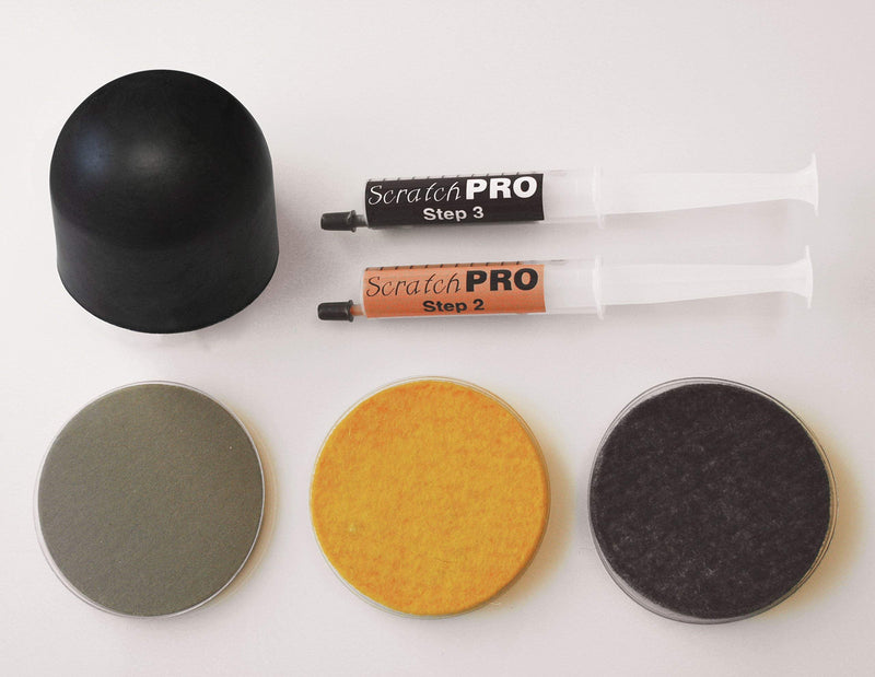 Kit for Polishing and Repairing Stainless Steel Sinks, with Diamond Buffing Compounds, Reduce The Appearance of Ugly Scratches and Polish Sink for Factory Fresh Look in No Time