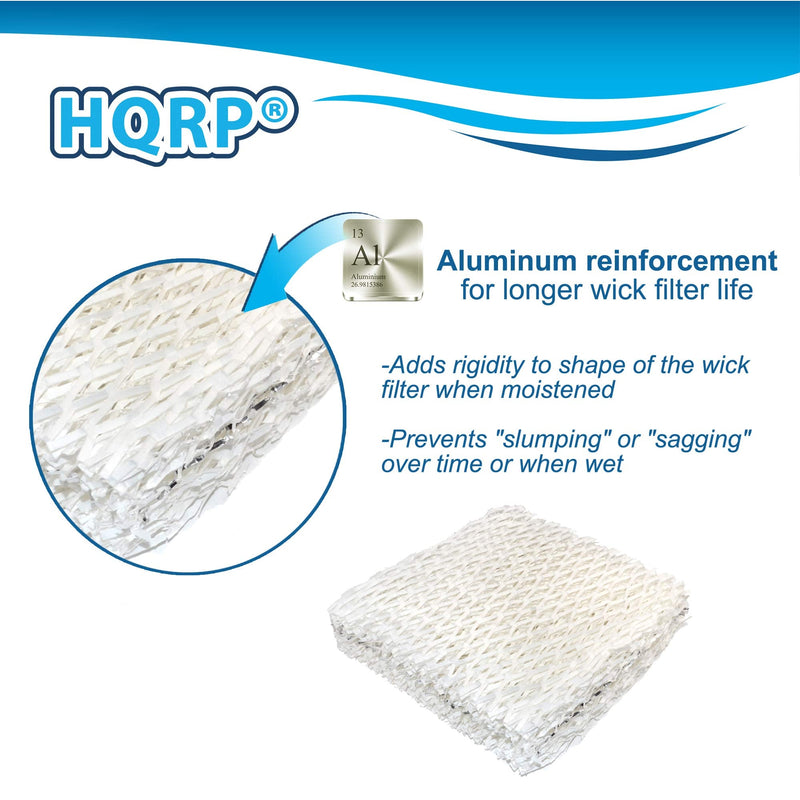 HQRP 2-Pack Humidifier Wick Filter Compatible with Sears Kenmore 14803, 14804, 14103, 14104, 14113, 14114, 14121, 14122 Humidifiers