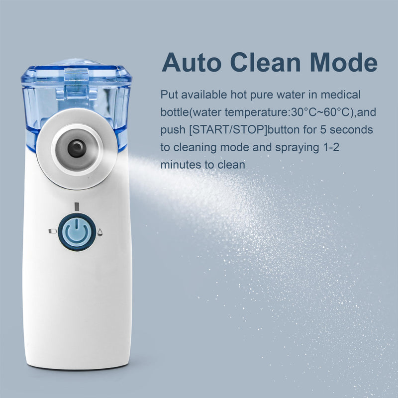 Portabe Cat Nebulizer,Handheld Nebulizer of Cool Mist for Dog Pets, USB Rechargeable Veterinary Nebulizer,Steam Inhaler for Home Office Use for Breathing Problems,Animal Use