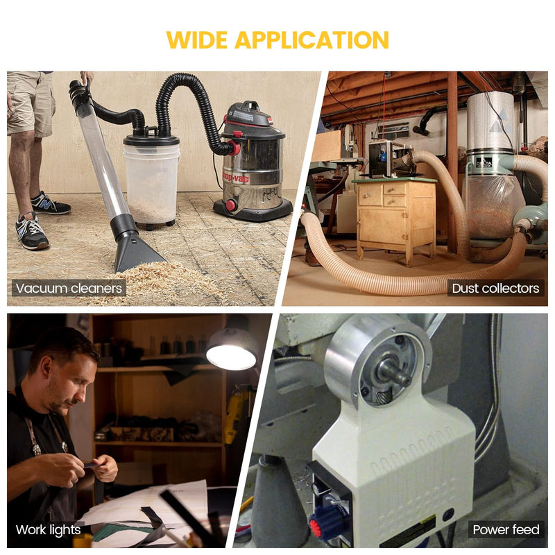 Dust Collector Remote Switch, Ortis 120V Wireless Remote Switch for Dust Collector, 328FT Wireless Range (Battery Included), Heavy Duty Design, Save Your Time and Energy, Enhance Your Work Safety - NewNest Australia