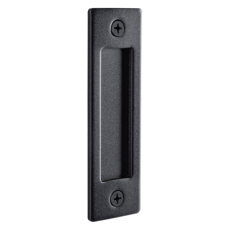 Wright Products Barn Door Handles Set, Matte Black Sliding Barn Door Hardware Kit, 1 Pack