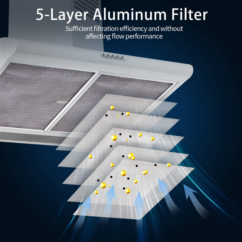 BPS1FA30 Range Hood Filter 11-3/4"X 14-1/4"X 3/8" for 30-Inch Broan Nutone QS1 WS1, Allure Grease Filter, Replaces 99010299,S99010305,AP3378953 Range Hood Filters Replacement Aluminum(2 Pack) Silver-2pcs